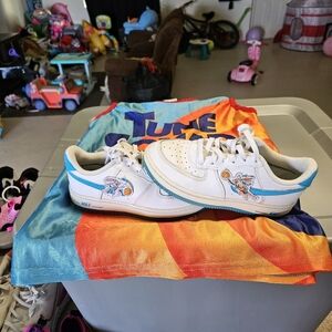 Nike Air Force 1 Low Hare Space Jam GS Lola Bunny Size 2Y